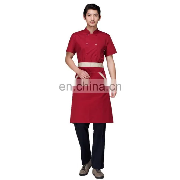 2015 OEM Factory Red Short Sleeve Bell Boy Uniform Wholesale photo-4