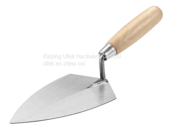 Carbon Steel Bricklaying Trowel With Wood Handle photo-2