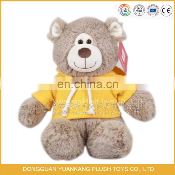 High Quality Stuffed Teddy Bear Soft Toys With Custom Logo Clothes/plush Teddy Bear in Hoodie photo-4