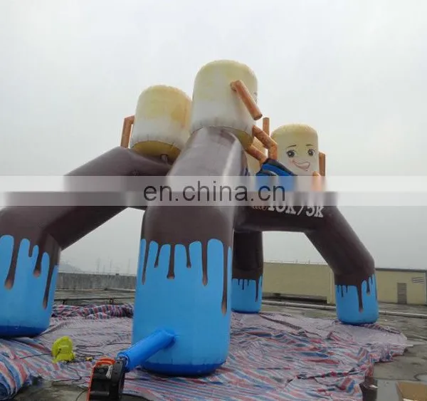 Event Promotion Advertising Giant Double Inflatable Arch photo-2