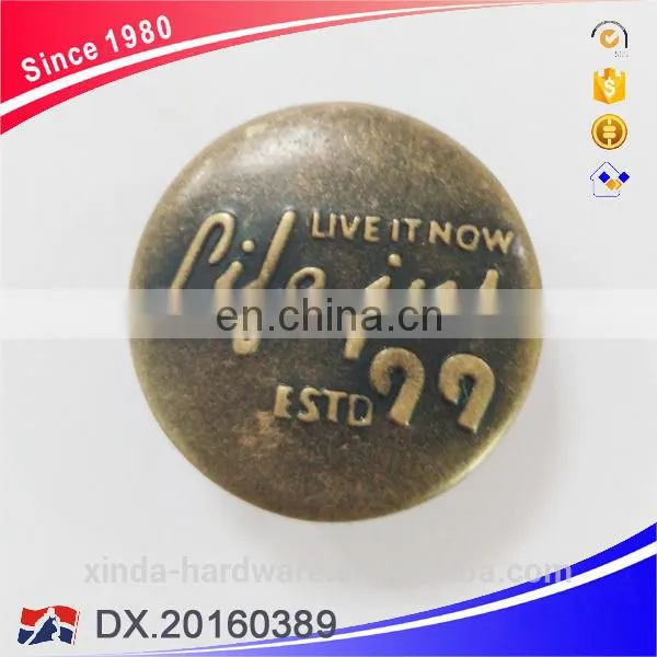 Jeans Button Brass Material With High Quality photo-2