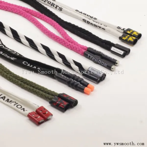 Custom Fashion Multicolor Shoelace Draw Cord Ribbon Rope Footwear Sneaker photo-5