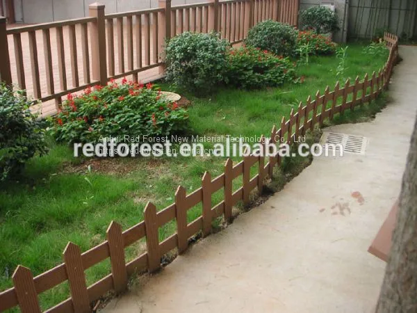Cheap Price Bamboo Plastic Composite WPC Exterior Yard Fencing photo-2