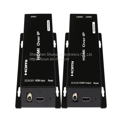 120m HDMI Extender Over IP Large Cascade by Adding More Receivers