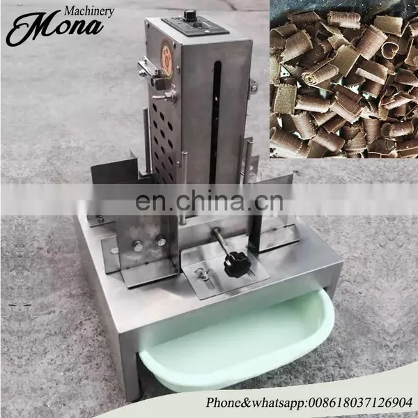 Electric Chocolate Forming Cutting Machine / Chocolate Making Shaving Machine / Chocolate Cutter photo-5