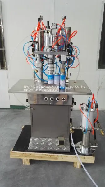 Semi Automatic Aerosol Filling Machine photo-2