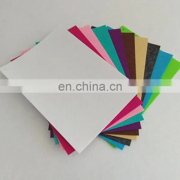 1mm 2mm 3mm and 5mm Colorful Stiff Polyester Felt Sheets photo-5