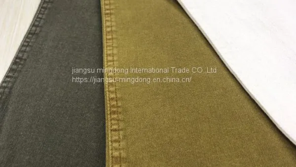 50%Cotton 24%Polyester 24%Rayon 2%Spandex Slub Twill photo-4