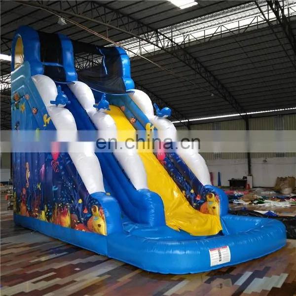 Huge Mouse And Donald Duck Theme Inflatable Bounce Slide For Rent photo-6