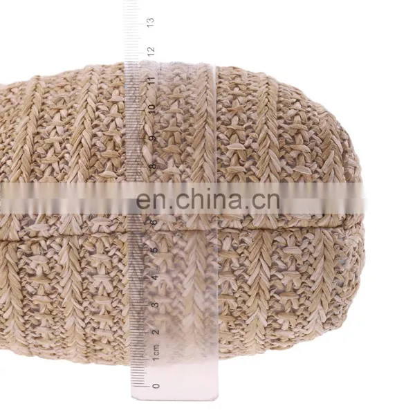 Wholesale Waterproof Reversible Custom Size PP Straw Chair Cushion Chair Pad Set of 2 for Outdoor photo-6