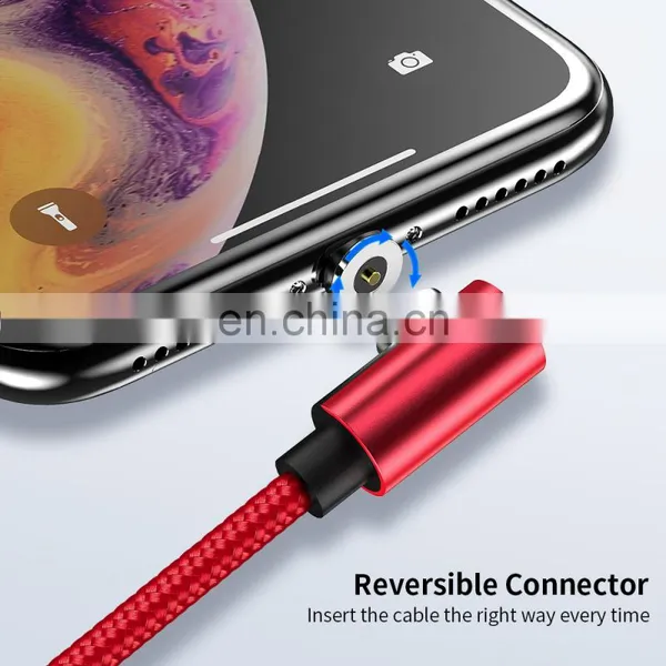 Fabric Data Line Fast Charging Line Phone Charger Usb Charging Nylon 1M Micro Usb Type-C Ios Cable 3 In1 Mobile Phone Data Line photo-4