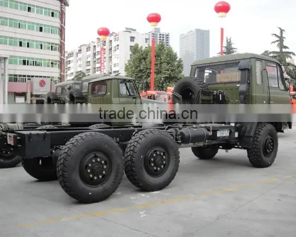 Dongfeng EQ2012GJ 6x6 off Road Truck Chassis lw photo-2