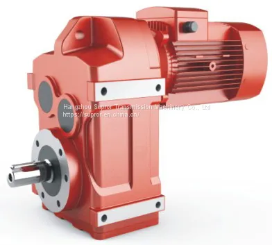 K Series Helical Bevel Gearbox/ Speed Reducer With Solid/Hollow Shaft photo-3