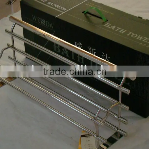 Wesda Stainless Steel and Alloy Bathroom Towel Shelf & Clothes Shelf 090 photo-6
