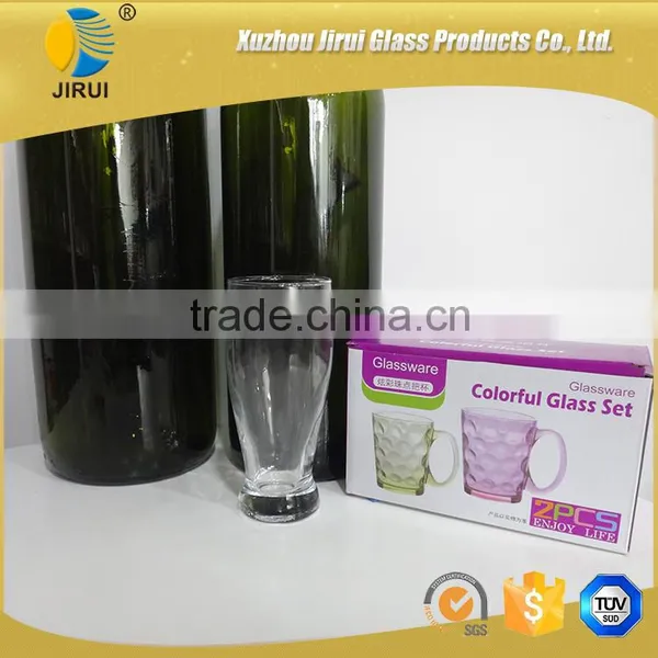 330ml Clear Round Glass Cup for Wine Juice Drinking photo-2