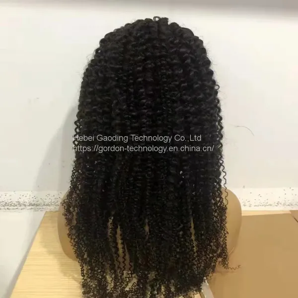 Hot Selling Natrual Color Headband Human Hair Wig With Factory Price photo-3