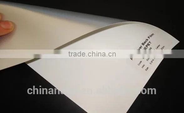 Roll up Media Silver Back PET Film 210mic photo-6