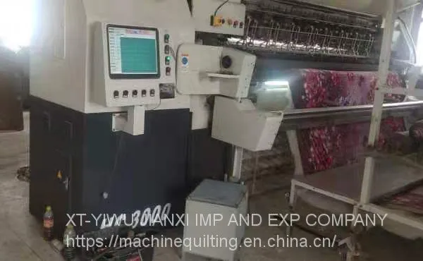 Used HC3000 High Speed Computeried Multi-needle Chain Stitch Quilting Machine photo-2
