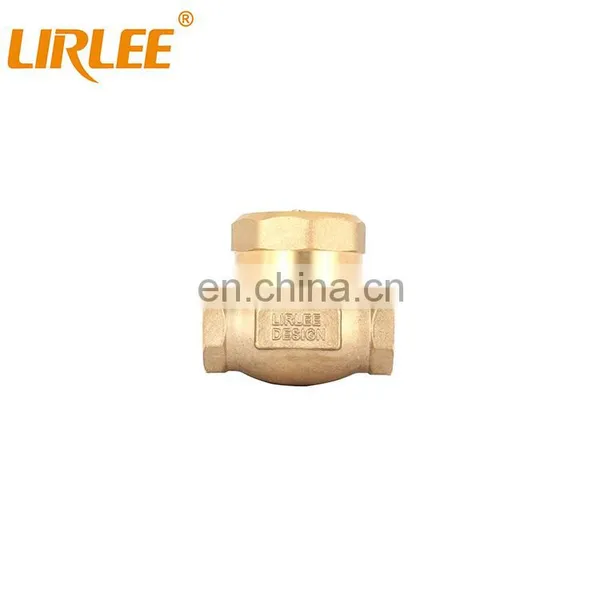LIRLEE High Quality Factory Price Customized Industrial Non Return Brass Water Valve photo-4