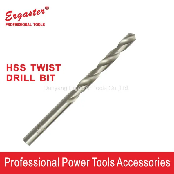 DIN338 HSS Twist Drill Bit with White and Amber Color