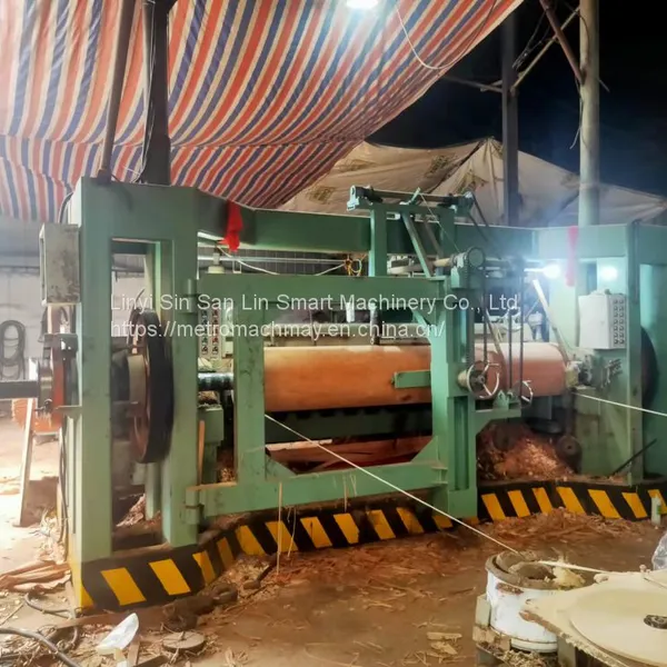 8FT Woodworking Mechanical Plywood Veneer Spindle Peeling Machine photo-4