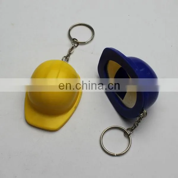 Plastic Bottle Opener Keychain With Safety Helmet Shape,wholesale Low Price High Quality Bottle Opener photo-4