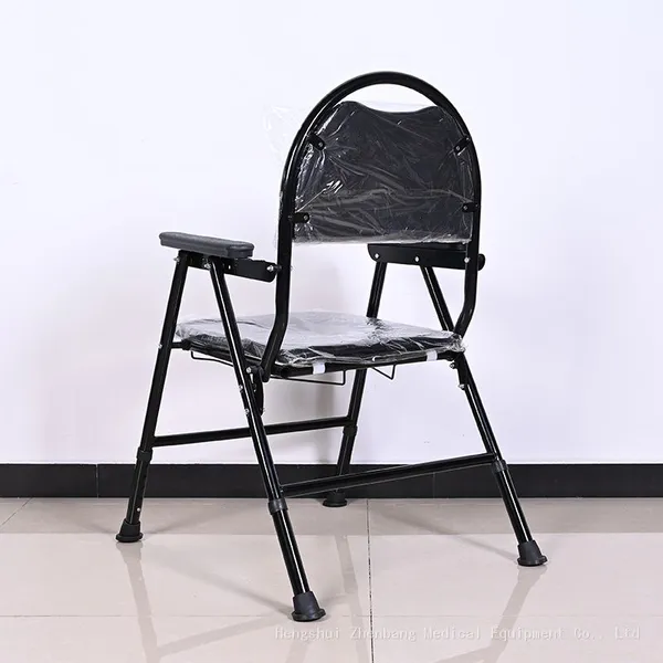Zhenbang Elderly Toilet Seat, Pregnant Woman's Seat, Elderly Stool, Household Mobile Toilet Seat, Sturdy Seat, Toilet Chair photo-2