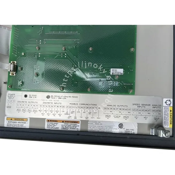 Original Imported Woodward Peak 150 Digital Steam Turbine Control 9905-867 Rev: G photo-3