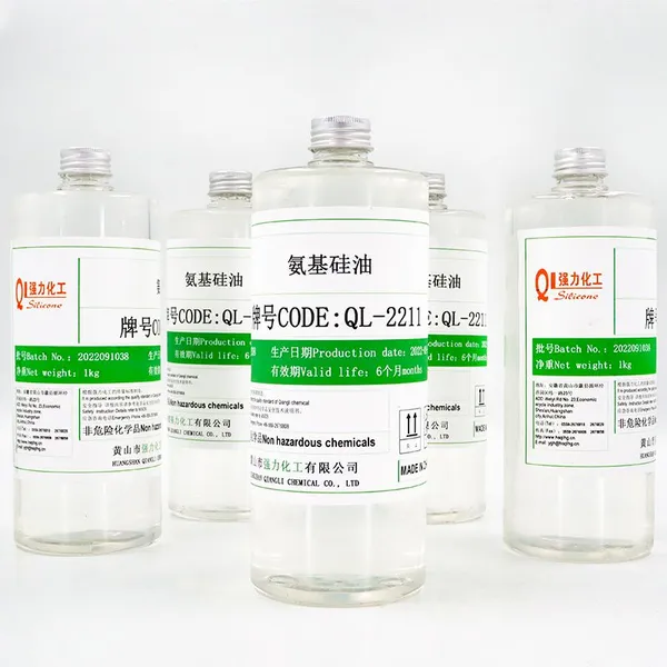 Manufacturer Supplies Modified Amino-terminated Polydimethylsiloxane in Stock Amino-terminated Silicone Oil for Textile Softening photo-3