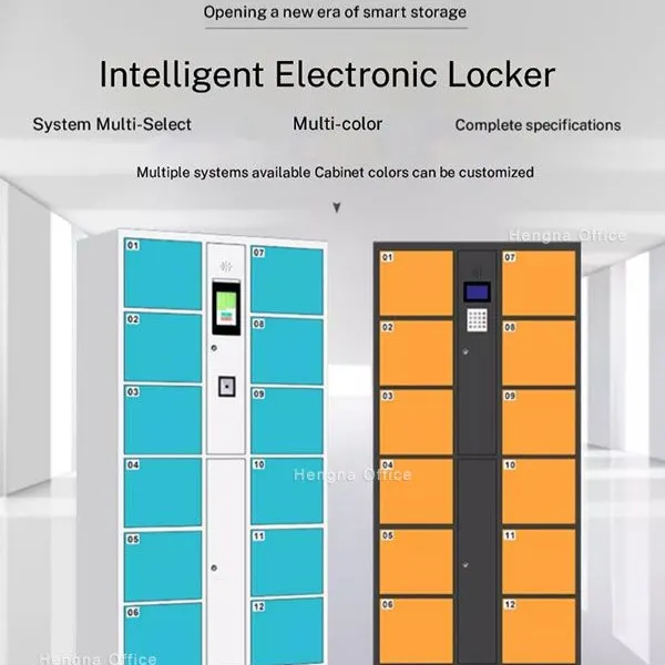 Intelligent Storage Locker With Voice Prompt | Designed for Fitness Center | Multiple Recognition & Anti - Sweat Corrosion photo-4