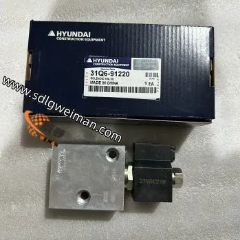 Hyundai Excavator Parts Genuine 3106-91220 Valve-Solenoid for R210LC7 R210LC3 R220-9S R225-7 in Stock photo-4