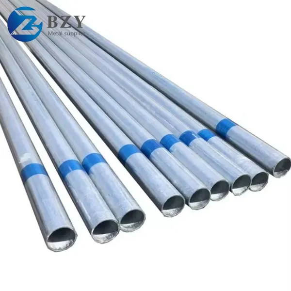 Hot Dipped Galvanized Steel Pipe Size 1/2 3/4 1