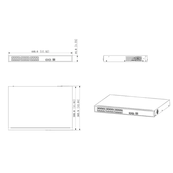 Dahua Dh-s4200-24gt2gf-apwr Enterprise-level Layer 2 Managed Poe Switch photo-5