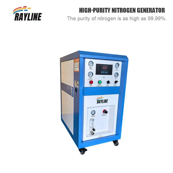 RA Series Nitrogen Generator PSA Nitrogen Making Machine For Laser Cutting Food Packaging Industrial Use