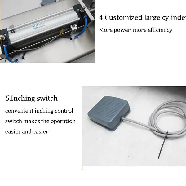 MO-Qdmdch High Accuracy Paste Filler With Agitator for Commercial Food Sauce Jam Cosmetic Cream BZ010 Filling Machine photo-5
