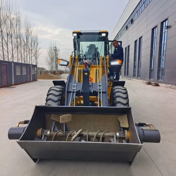 Customized Loader Bucket for Loader, Mobile Mixer Without Electricity photo-2