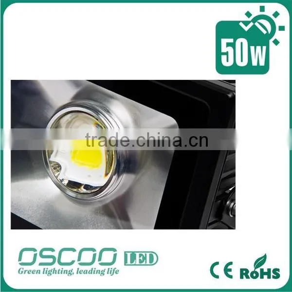 Competitive IP65 Brigdelux COB Chips Flood Light 50w From Shenzhen OSCOO photo-2