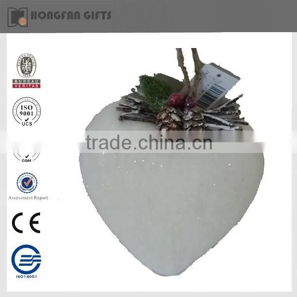 Christmas Wall Decoration of Foam Peach