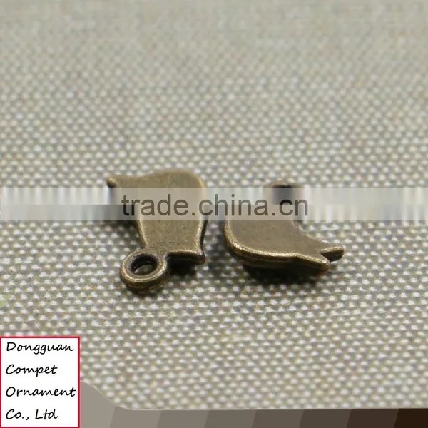 Wholesale Diy Jewelry Ancient Bronze Oriole Zinc Alloy Birds Pendant photo-4