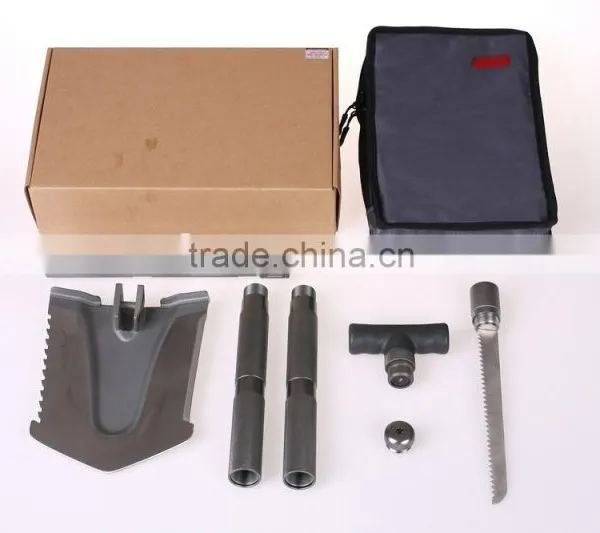 Compact Utility Sapper Shovel Combined Hatchet and Hoe Within Saw photo-6