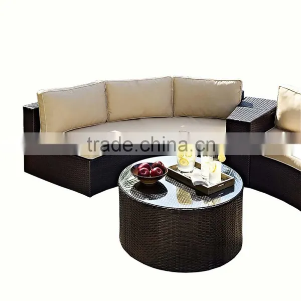 Outdoor Rattan Garden Terrace Furniture Leisure Round Wholesale Rattan Wicker Furniture Quality Choice photo-3