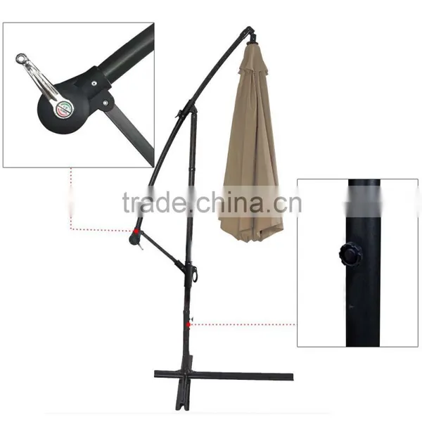 Sun Shade Portable Folding Sun Beach Umbrella Outdoor Large Sun Umbrella photo-3