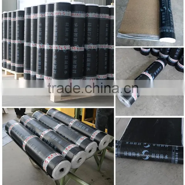 Self-adhesive Bitumen Waterproof Membrane for Roofing photo-4
