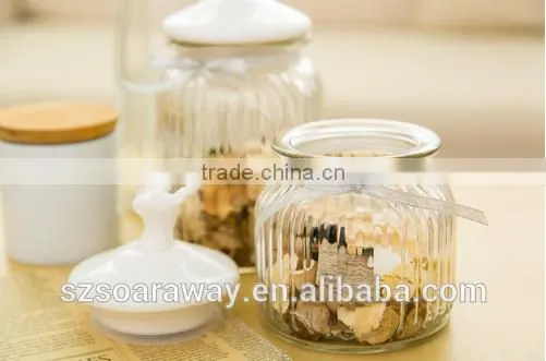 Glass Storage Glass Canister Jars for Dried Fruit Flower Tea / Glass Tea Tin / Glass Pot photo-3