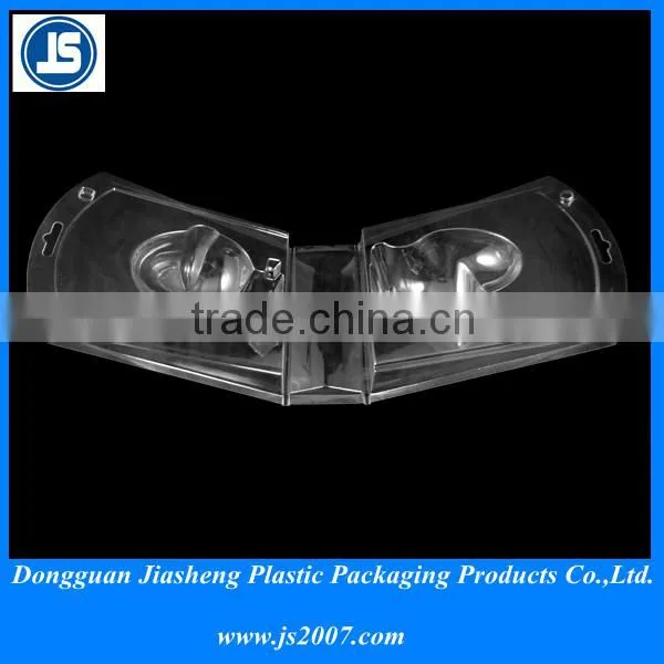 2015 China Clear Third Fold Blister Packs Plastic Clamshell