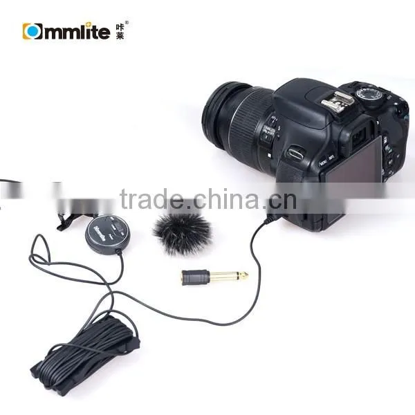 Lavalier Microphone With Anti-interference Mic Head for Camera, Camcorder and Smartphones photo-2