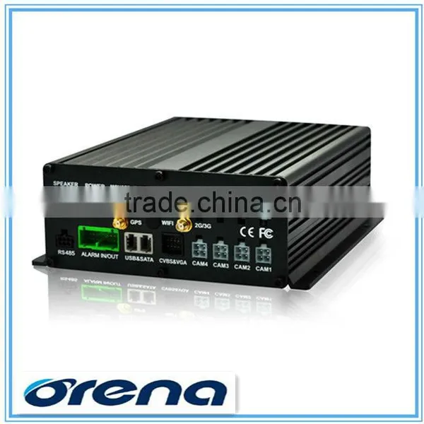 Multi-Function 8-CH Hard Disk Mobile DVR for Monitoring Vehicle photo-2