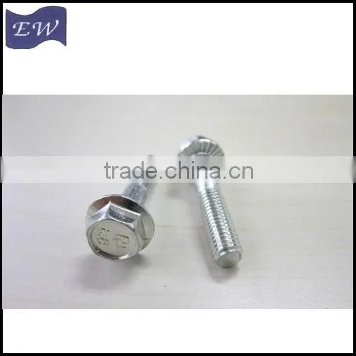 Din 6921 Hex Flange Bolt With Zinc M8x40 (DIN6921) photo-3