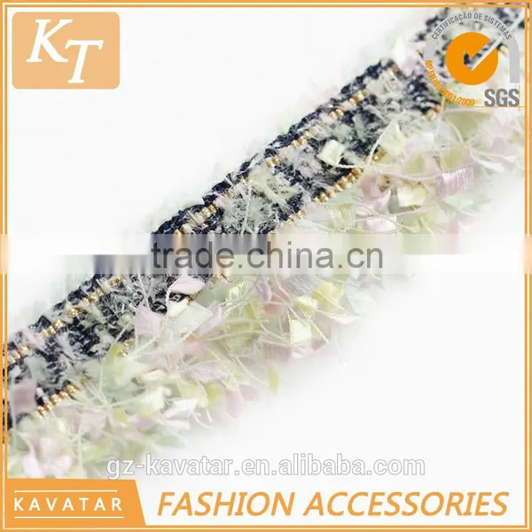 2016 Wholesale Jacquard Trimming for Shoe Decoration photo-5