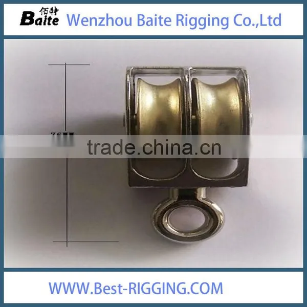 Rigging Hardware Industrial Big Pulley 250kg CE Approved Chain Hoist Pulley Block . photo-6